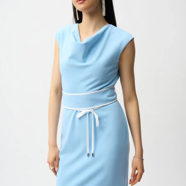 Joseph Ribkoff Knee-length Bodycon Dress Style 261205 | Ooh Ooh Shoes woman's clothing and shoe boutique Naples Florida