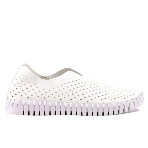 Ilse Jacobsen Tulip 139 White Women's Sneaker with Flexible Rubber Bottom | Ooh! Ooh! Shoes Women's Shoes and Clothing Boutique located in Naples and Mashpee