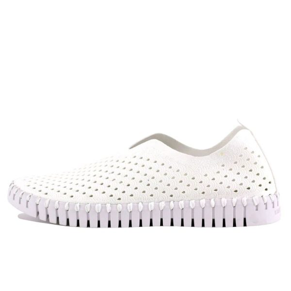 Ilse Jacobsen Tulip 139 White Women's Sneaker with Flexible Rubber Bottom | Ooh! Ooh! Shoes Women's Shoes and Clothing Boutique located in Naples and Mashpee