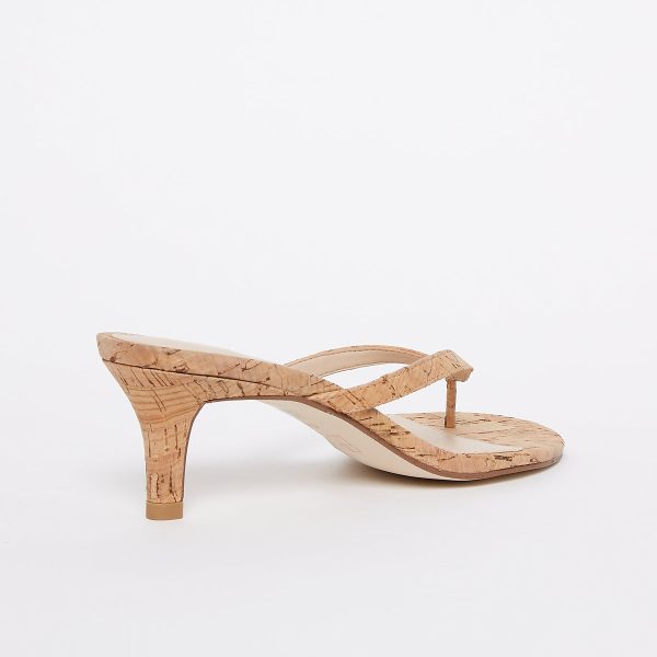 Pelle Moda Cork Effi leather kitten heel sandal| Ooh Ooh Shoes woman's clothing and shoe boutique located in Naples, Charleston and Mashpee