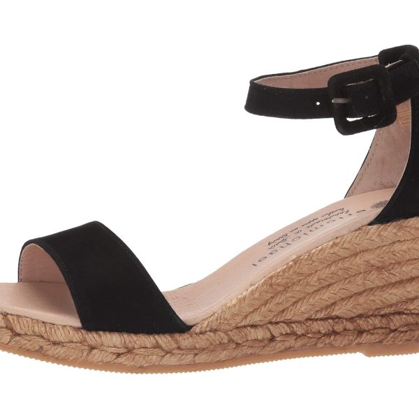 Eric Michael Milan Leather Upper Wedge with Adjustable Ankle Strap Closure | Ooh Ooh Shoes woman's clothing and shoe boutique located in Naples and Mashpee