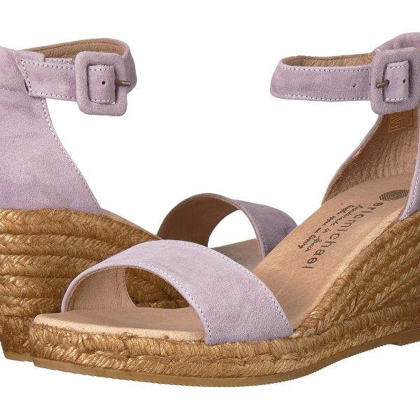Eric Michael Milan Leather Upper Wedge with Adjustable Ankle Strap Closure | Ooh Ooh Shoes woman's clothing and shoe boutique located in Naples and Mashpee