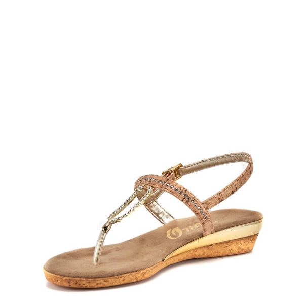 Onex Cabo Jeweled Thong Style Flat Sandal | OoH! Ooh! shoes women's clothing & shoe boutique naples, charleston and mashpee