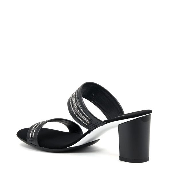 Onex Caroline two band block heel slide | Ooh! Ooh! Shoes women's clothing & shoe boutique naples, charleston and mashpee