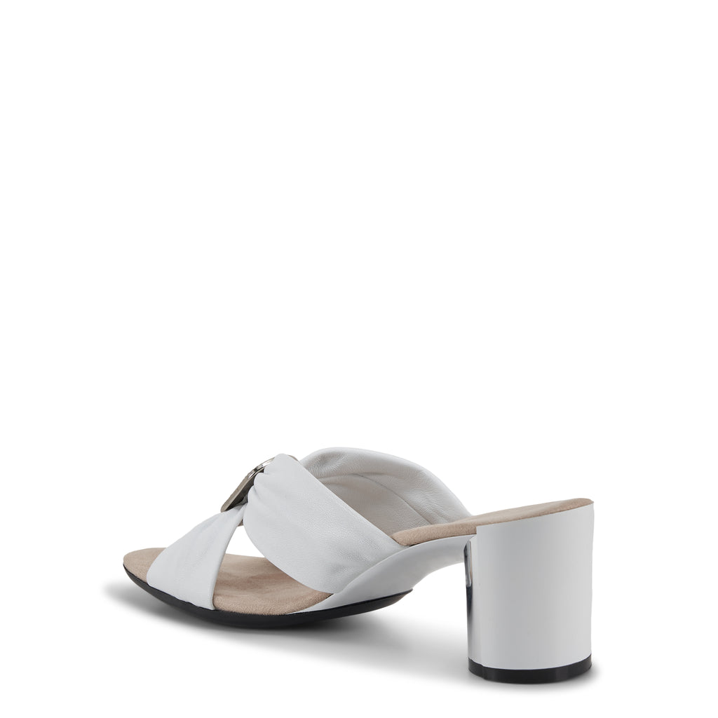 DIONA-WHL-4_1024x1024 Onex Diona Circle Heel with Two Band Criss-Cross Upper and Jewel in Center | Ooh Ooh Shoes woman's clothing and shoe boutique located in Naples and Mashpee
