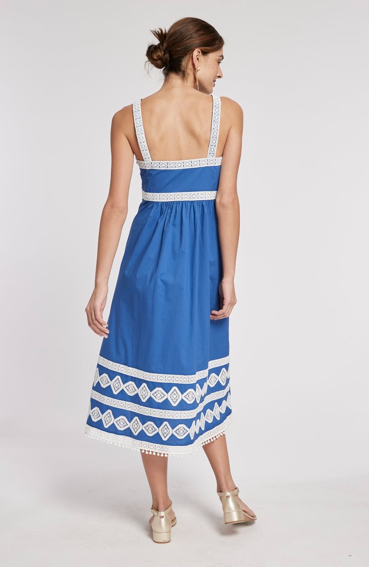Tyler Boe Candie Embroidered Midi Dress| Ooh Ooh Shoes woman's clothing & shoe boutique naples, charleston and mashpee