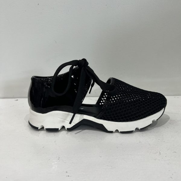 All Black 197709 Black Amazing Mesh Plus Sneaker | Ooh Ooh Shoes women's clothing and shoe boutique located in Naples and Mashpee