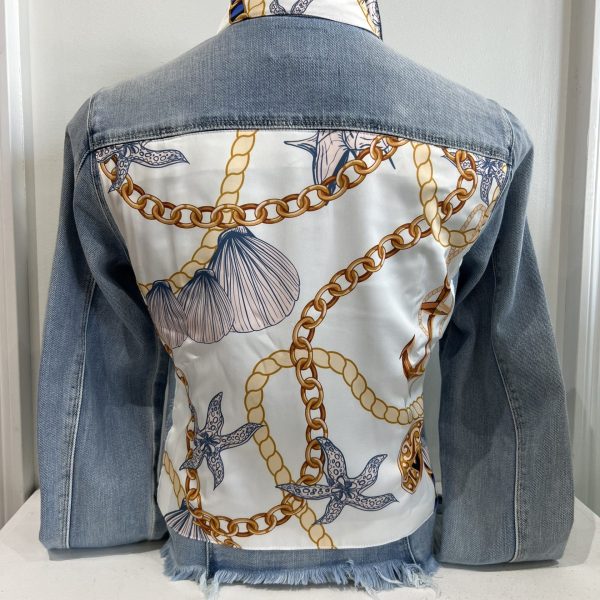 Stacy Bradley Take Me To The Shore Light Denim Jacket | Ooh Ooh Shoes women's clothing and shoe boutique located in Naples and Mashpee