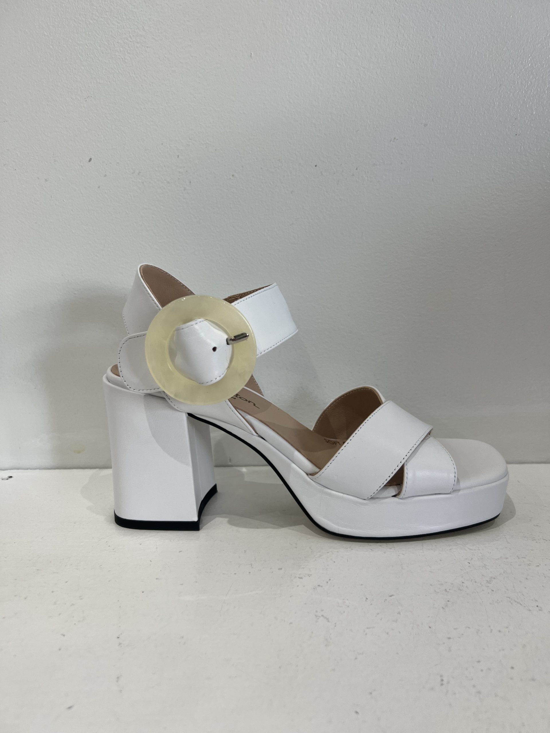 Pedro Anton 57701 V23 White Pedro Anton 57701 V23 White Leather Block Heel Wedge | Ooh Ooh Shoes women's clothing and shoe boutique located in Naples and Mashpee