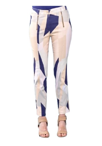 Insight BCP76A03PR Modern Patch Print Fly Front Techno Pant | Ooh Ooh Shoes women's clothing and shoe boutique located in Naples and Mashpee