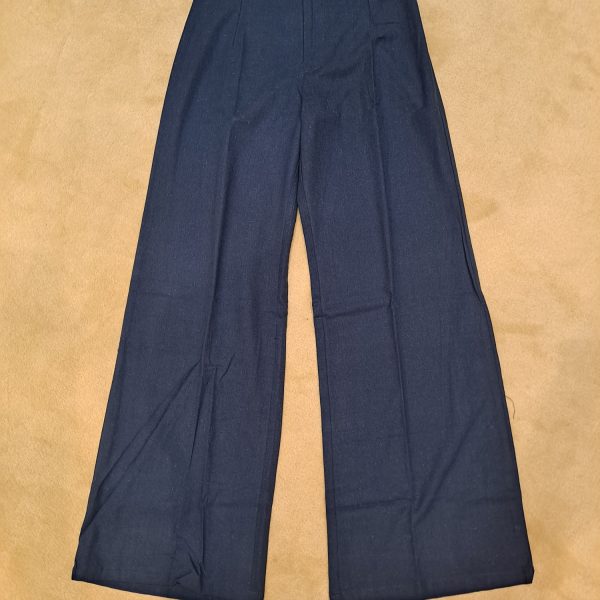 Mare Sole Amore Linen Rachel Indigo Pant | Ooh Ooh Shoes women's clothing and shoe boutique located in Naples