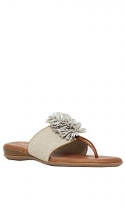 Andre Assous Novalee Woman's Sandal with Fringe Detail| Ooh! Ooh! Shoes woman's clothing and shoe boutique naples, charleston and mashpee.