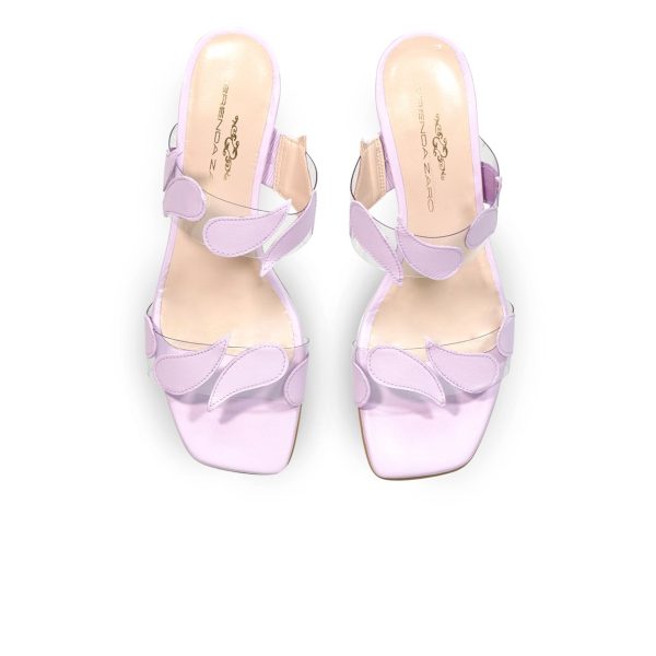 Brenda Zaro #4307 two strap sandal with mauve leather tears.| Ooh Ooh Shoes women's clothing and shoe boutique located in Naples, Charleston and Mashpee