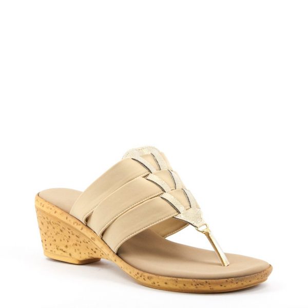 Onex Shana is a strappy sandal with shimmer accented cutouts | Ooh! Ooh! Shoes women's clothing & shoe boutique naples, charleston and mashpee