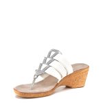Onex Shana strappy sandal with shimmer accented cutouts | Ooh! Ooh! Shoes women's clothing & shoe boutique naples, charleston and mashpee