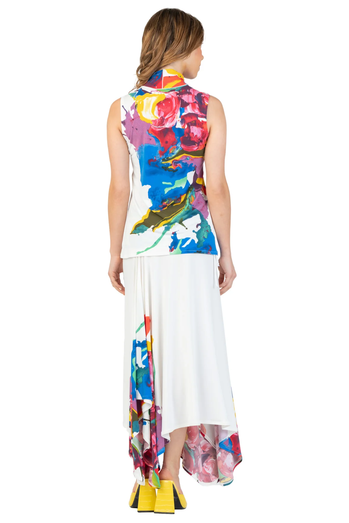 T12795_CELINE_3_1800x1800 Eva Varro T12795 Kadas Mock Neck Sleeveless Top | Ooh Ooh Shoes woman's clothing and shoe boutique located in Naples Florida