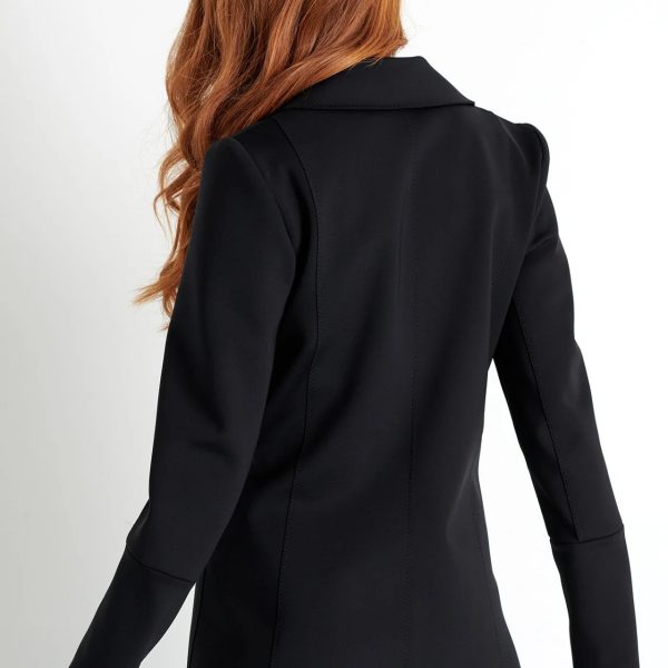 Shan 52227-78 Black Ready To Wear Structured Blazer | Ooh Ooh Shoes women's clothing and shoe boutique located in Naples