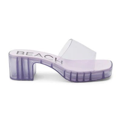 Matisse Wade Lavender Vegan Heeled Jelly Sandal | Ooh Ooh Shoes women's clothing and shoe boutique located in Naples and Mashpee