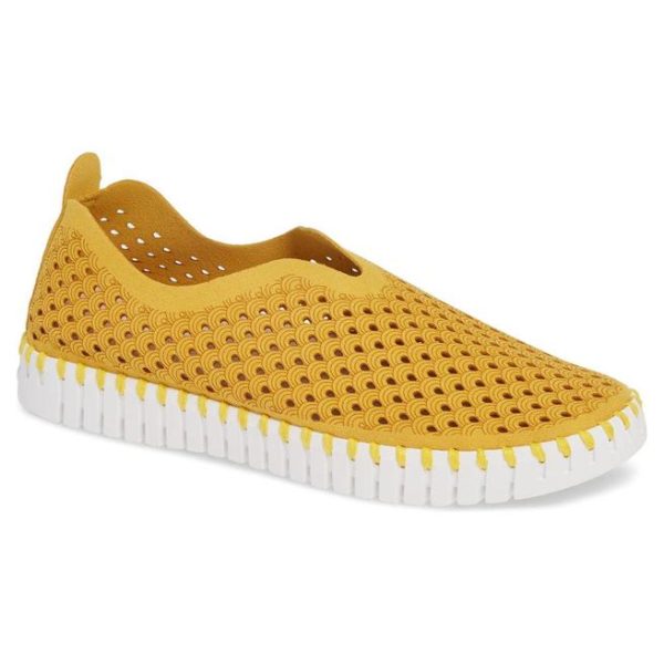 Ilse Jacobsen Tulip 139 Golden Rod Women's Sneaker with Flexible Rubber Bottom | Ooh! Ooh! Shoes Women's Shoes and Clothing Boutique located in Naples and Mashpee