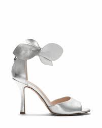 Louise et Cie Kenbeck Silver Leather High Heel | Ooh Ooh Shoes women's clothing and shoe boutique located in Naples and Mashpee
