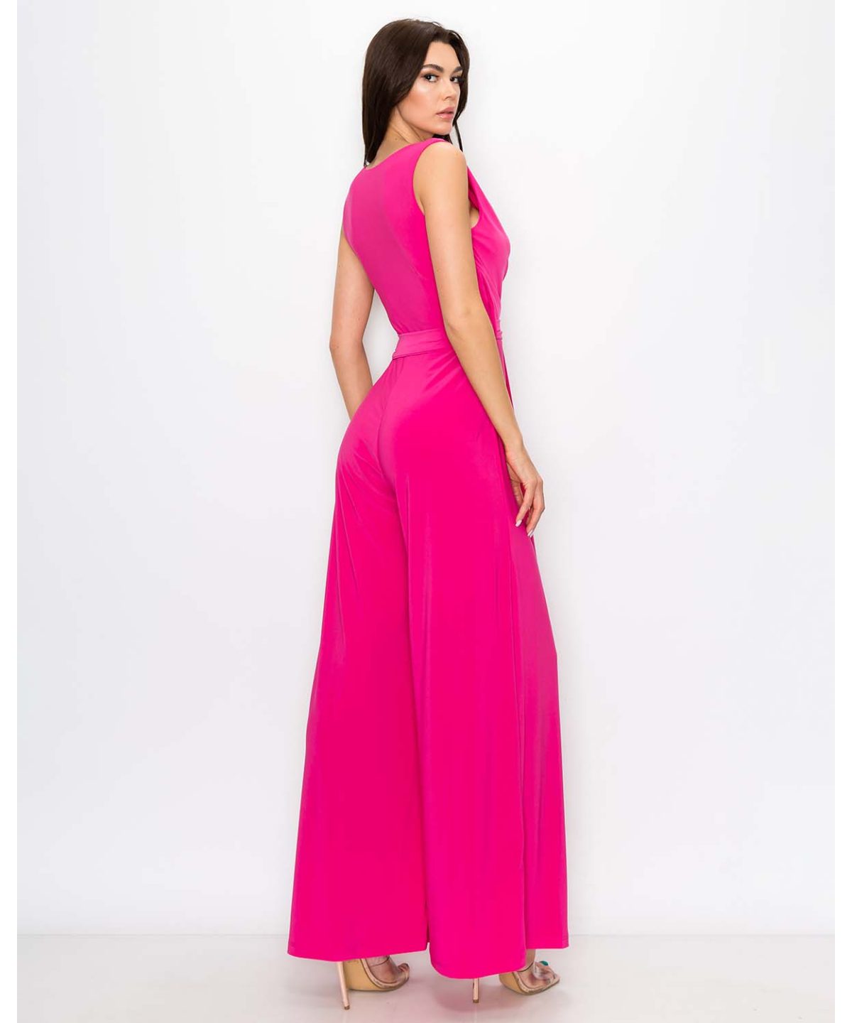 Last Tango MS522 Fuchsia Women's Jumpsuit | Ooh Ooh Shoes women's clothing and shoe boutique located in Naples and Mashpee