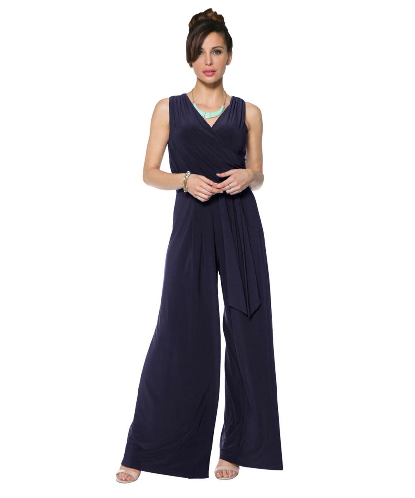 Last Tango MS522 Jumpsuit Women's Jumpsuit in Navy | Ooh! Shoes Women's Shoes and Clothing Boutique Naples, Charleston and Mashpee
