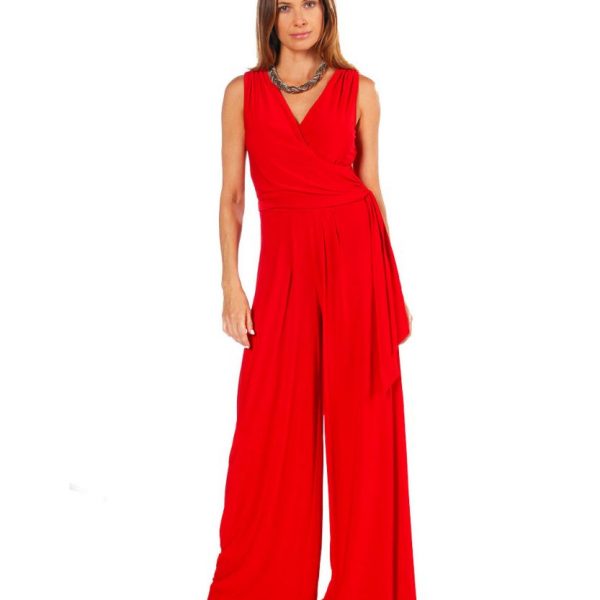 Last Tango MS522 Jumpsuit Women's Jumpsuit in Red | Ooh! Shoes Women's Shoes and Clothing Boutique Naples, Charleston and Mashpee