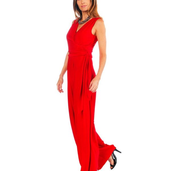 Last Tango MS522 Jumpsuit Women's Jumpsuit in Red | Ooh! Shoes Women's Shoes and Clothing Boutique Naples, Charleston and Mashpee