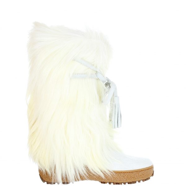 Pajar Scarlet White Cow/Goat Hair Boot Women's Boot | Ooh! Ooh! Shoes Women's Shoes and Clothing Boutique Naples, Charleston and Mashpee