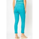 Look Mode 21088DIA Teal One Size Stud Diamond Jegging | Ooh Ooh Shoes women's clothing and shoe boutique located in Naples