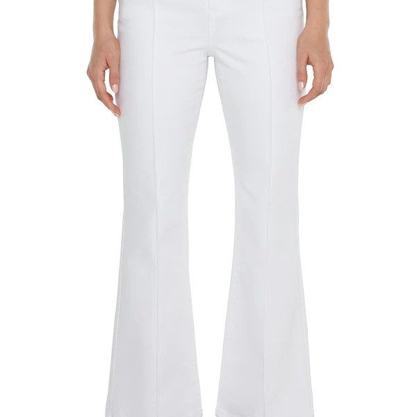 Liverpool LM4121WQ White Lucy Bootcut Jeans | Ooh Ooh Shoes women's clothing and shoe boutique located in Naples