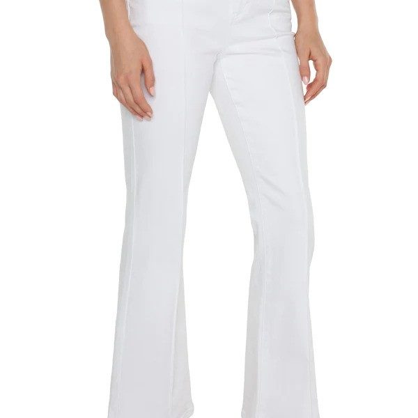 Liverpool LM4121WQ White Lucy Bootcut Jeans | Ooh Ooh Shoes women's clothing and shoe boutique located in Naples
